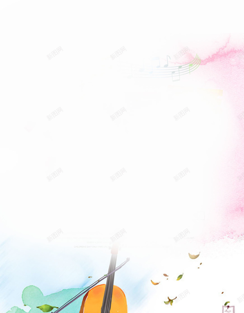 小清新吉他培训班H5背景jpg设计背景_新图网 https://ixintu.com H5背景 兴趣班 吉他 培训 学习 学生 教育 教育辅导背景 新图网 暑假班 艺术班 音乐