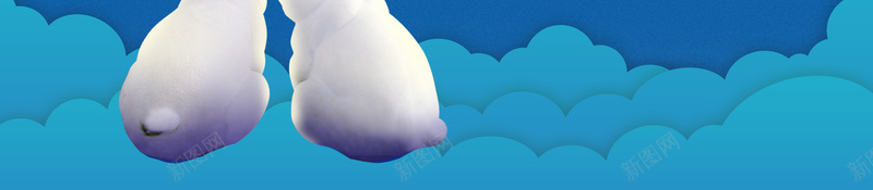 中秋节传统节日背景图元素psd设计背景_新图网 https://ixintu.com 中秋 云 传统节 兔子 月亮 灯笼 节日元素