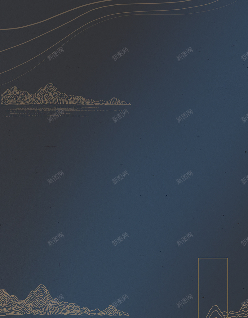 简约曲线中国风白酒包装海报背景模板jpg设计背景_新图网 https://ixintu.com 中国风 中式花纹 曲线 海报背景 海报背景模板 白酒包装 简约 蓝色
