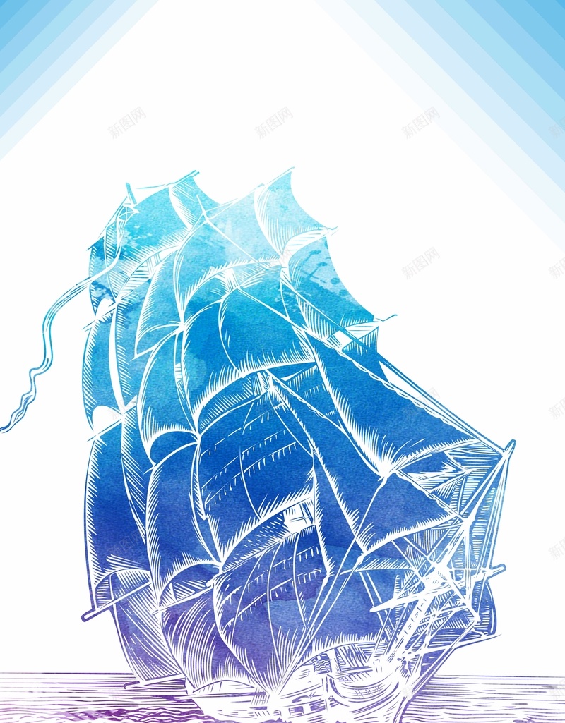招聘海报扬帆启航海报背景矢量图ai设计背景_新图网 https://ixintu.com 启航 扬帆 招聘 招聘广告 招聘海报模板 招聘海报素材 梦想扬帆起航 海报 矢量图
