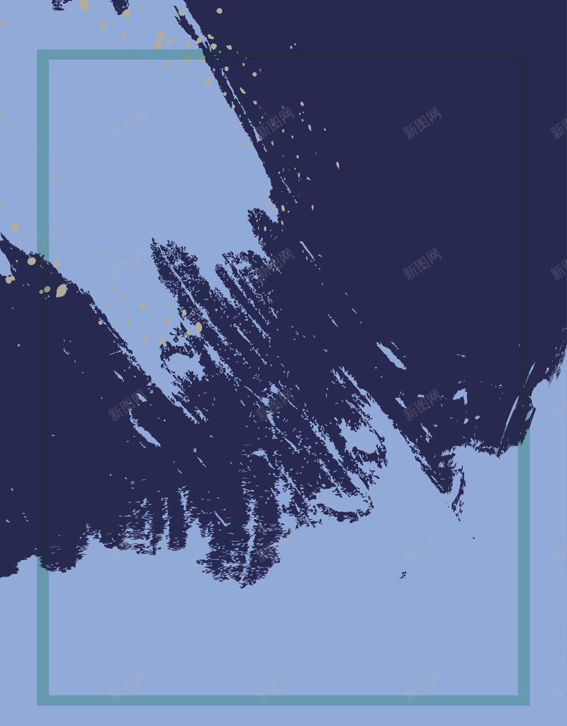 蓝色时尚简洁线条边框背景矢量图ai设计背景_新图网 https://ixintu.com 创意 时尚 矢量 简洁 简约 线条 背景素材 设计感 矢量图
