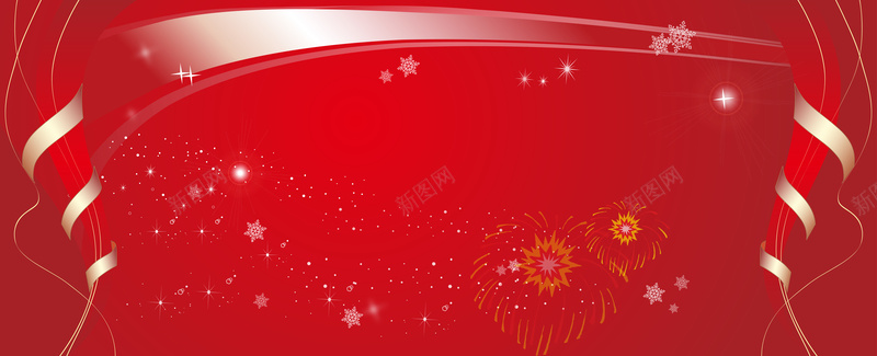 唯美飘带烟花中国风红底背景矢量图ai设计背景_新图网 https://ixintu.com 中国风 唯美 景 海报 烟花 素材 红底 背 飘带 矢量图