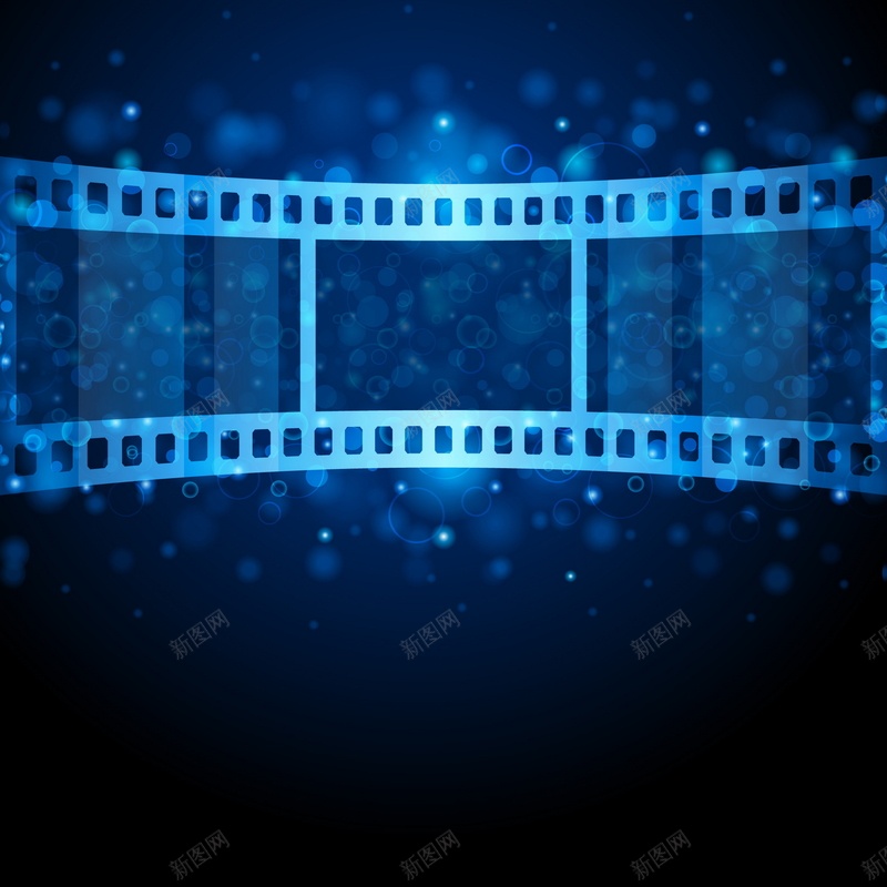 电影胶片矢量图ai设计背景_新图网 https://ixintu.com 录像带 电影 胶卷 胶带 胶片 矢量图