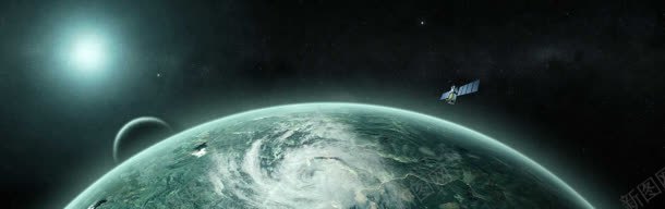 太空背景bannerjpg高清背景_新图网 https://ixintu.com 不规则 商务 科技感 简约 色彩 酷炫 高大上