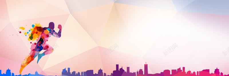 彩色扁平运动背景cdr设计背景_新图网 https://ixintu.com 几何 展板 彩色 扁平 扁平素材 扁平背景 渐变 背景 背景运动 跑步 运动素材 运动背景城市