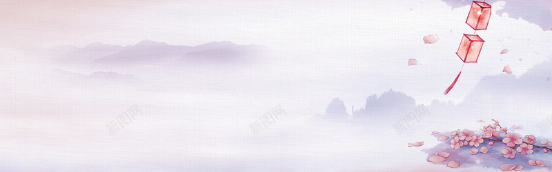 山水墨背景中国风背景图jpg设计背景_新图网 https://ixintu.com 东方文化 中 中国元素 中国文化 中国风 唯美 墨笔 墨迹晕染 复古 树叶 水墨山水画 点缀 背景