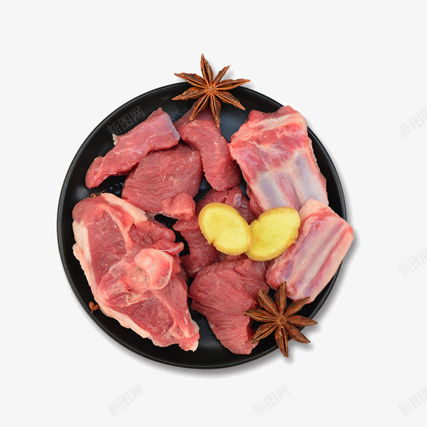 生姜羊肉八角png免抠素材_新图网 https://ixintu.com 八角设计 炒羊肉 焖羊肉 羊肉火锅 羊肉食物 美食设计