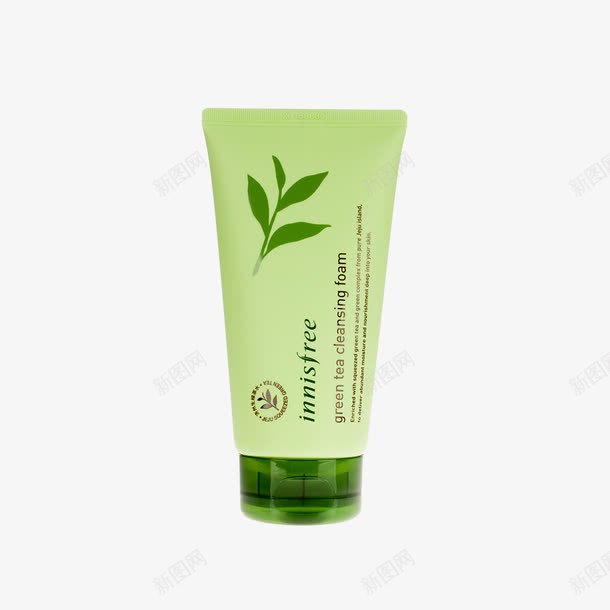悦诗风吟innisfree绿茶png免抠素材_新图网 https://ixintu.com innisfree 产品实物 保湿 悦诗风吟 洁面乳 绿茶精萃保湿洁面膏