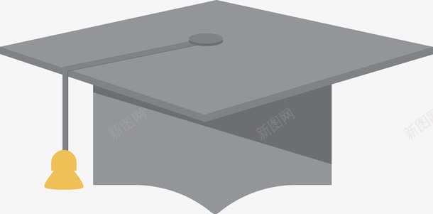 学士帽png免抠素材_新图网 https://ixintu.com 学士帽 学生 开学 毕业
