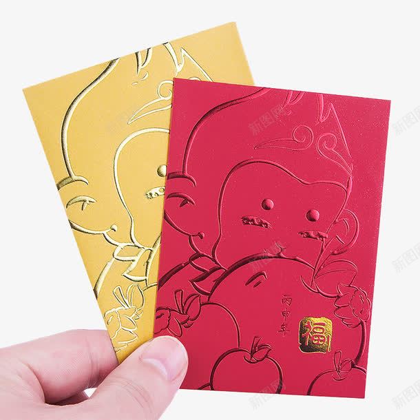 猴年红包发红包png免抠素材_新图网 https://ixintu.com 发红包 猴年 礼品 红包