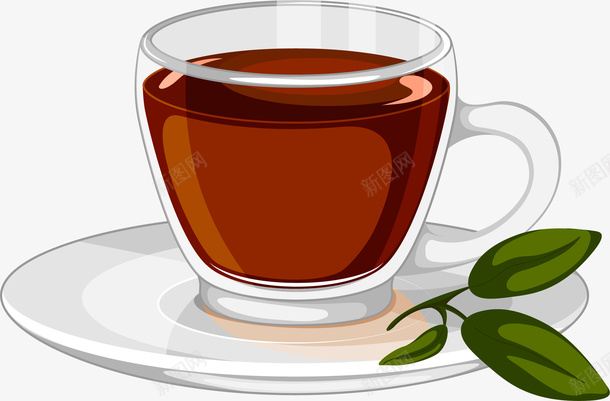 卡通茶具插画装饰png免抠素材_新图网 https://ixintu.com 喝茶 茶具 茶具PNG 茶叶 茶文化 茶杯茶具 茶道