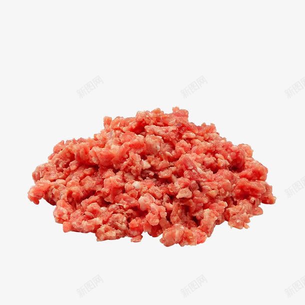 鲜美肉馅png免抠素材_新图网 https://ixintu.com 猪肉 瘦肉馅 美食 肉类 食材 饺子肉馅