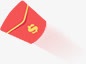 飞行的红包边框png免抠素材_新图网 https://ixintu.com 红包 边框 飞行