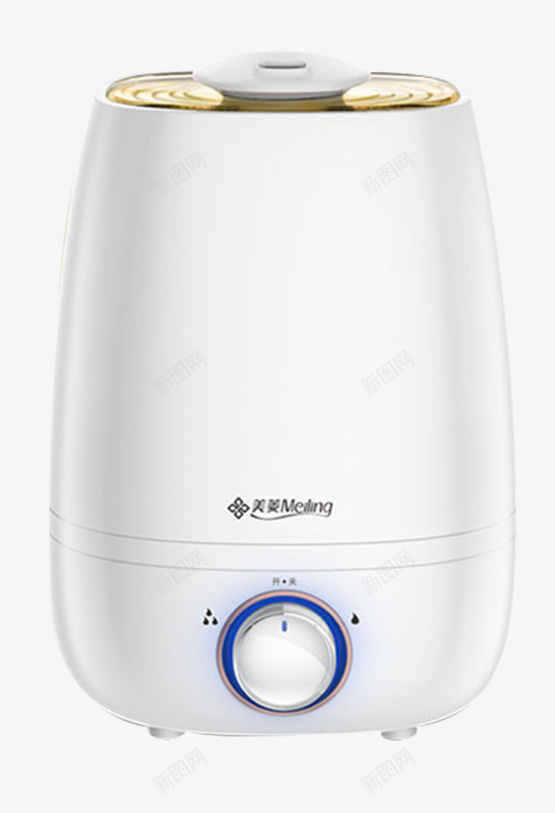 美菱迷你加湿器家用png免抠素材_新图网 https://ixintu.com 健康 加湿 双重净化 家用 抑菌 白色 美菱 迷你加湿器