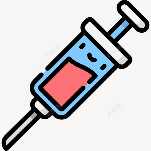 卡通医疗针筒医疗图标png_新图网 https://ixintu.com 医用 医疗 医疗图标 医疗针筒 宣传日 接种 接种疫苗 接种预约 预防 预防针筒