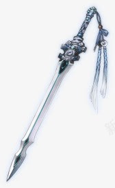 发光蓝色宝剑png免抠素材_新图网 https://ixintu.com 发光 宝剑 蓝色