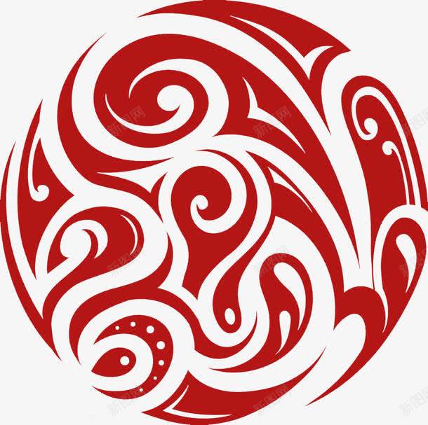 圆形祥云底图png免抠素材_新图网 https://ixintu.com 圆形 圆形祥云 底图 底纹 祥云 祥云底图