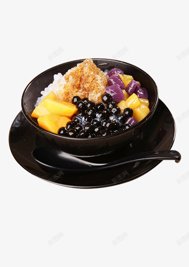 美滋味芋圆png免抠素材_新图网 https://ixintu.com 健康 美食 芋圆 营养