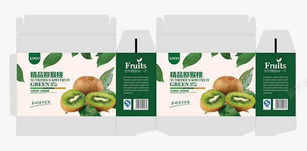 猕猴桃包装盒矢量图ai免抠素材_新图网 https://ixintu.com 包装盒 包装袋 水果包装 纸盒 矢量图