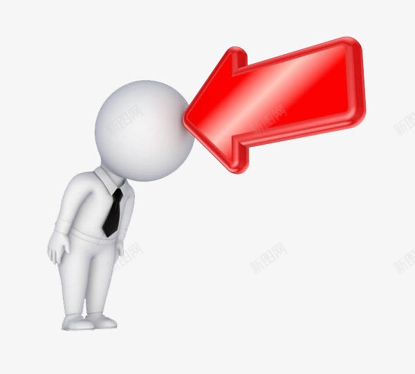 卡通小白人焦虑减压png免抠素材_新图网 https://ixintu.com 减压 压力 对抗压力 小白人 懊恼 放松 焦虑 焦虑症 红色箭头