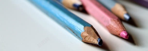 唯美台历banner背景jpg设计背景_新图网 https://ixintu.com 学生 广告 校园 铅笔 青春