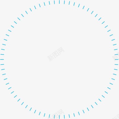 圆圈png免抠素材_新图网 https://ixintu.com 产品框 文字底板 蓝色圆圈 蓝色线条