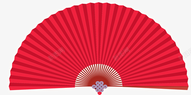扇子psd免抠素材_新图网 https://ixintu.com 传统 古典 喜庆 扇子