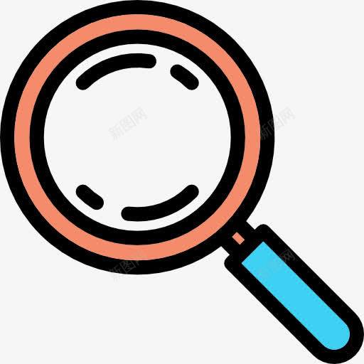 搜索图标png_新图网 https://ixintu.com 侦探 变焦 工具和用具 搜索 放大镜