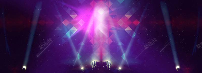 舞台jpg设计背景_新图网 https://ixintu.com 几何 射灯 扁平 星云 星海 星空 星际 海报banner 渐变 舞台