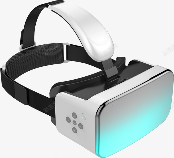 实物白色简约头戴式vr盒子png免抠素材_新图网 https://ixintu.com VR设备 vr头盔 vr游戏 vr盒子 vr眼镜 可穿戴设备 头戴式 白色 虚拟现实