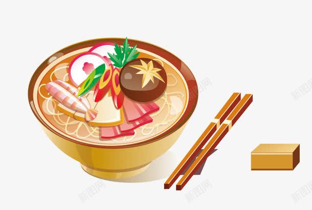 美食鸡肉汤面矢量图eps免抠素材_新图网 https://ixintu.com 一碗汤面 汤面 汤面碗 矢量图 筷子 米线 美食 肉 葱 面试 餐饮 饭 香菜