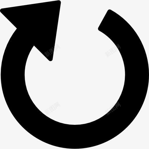重载箭头图标png_新图网 https://ixintu.com 刷新 箭头 逆时针环形箭头