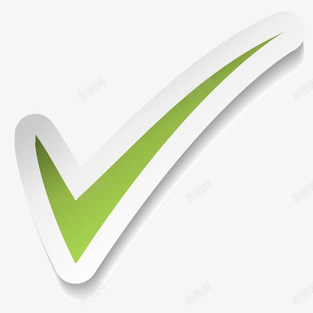 对错符号绿色渐变png免抠素材_新图网 https://ixintu.com 对不对 对错 对错符号 渐变 符号 绿色
