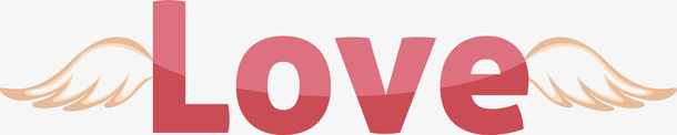 LOVE矢量图ai免抠素材_新图网 https://ixintu.com LOVE LOVE字体 柔美字体 浪漫 爱 爱情 矢量图 翅膀