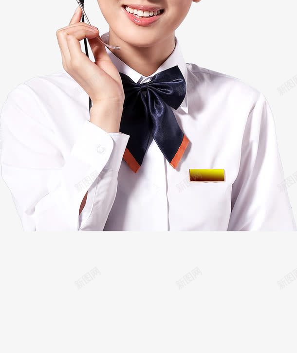 2017通话的礼仪小姐png免抠素材_新图网 https://ixintu.com 制服小姐 白制服 礼仪小姐 礼仪小姐免费下载