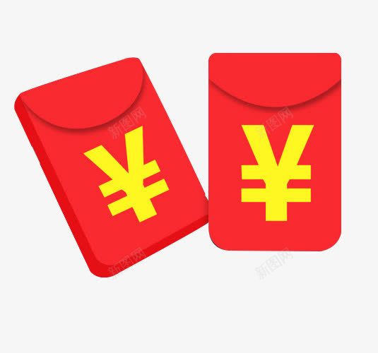 红片png免抠素材_新图网 https://ixintu.com 图片 素材 红包