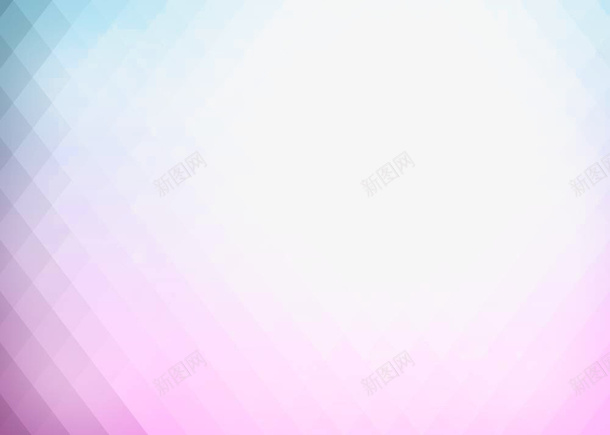 蓝粉渐变菱形图案png免抠素材_新图网 https://ixintu.com 不规则菱形 几何图形 多层次 多色彩菱形 渐变菱形 菱形 菱形花纹 重叠叠加