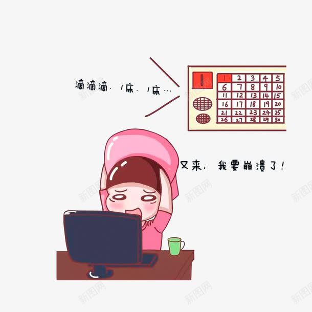 又来我要崩溃了png免抠素材_新图网 https://ixintu.com 崩溃表情 按铃 清文明按铃 请不要乱按医院床铃