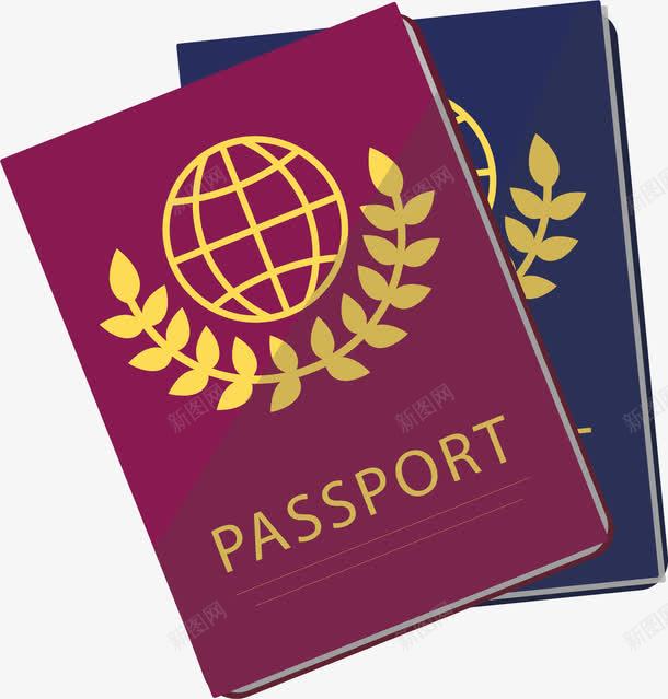 出国旅游两本护照矢量图ai免抠素材_新图网 https://ixintu.com 两本护照 出国旅游 夏季旅游 护照 旅游护照 矢量png 矢量图