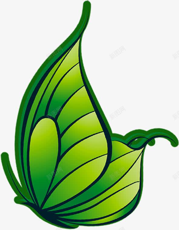 春天黄绿色手绘蝴蝶装饰png免抠素材_新图网 https://ixintu.com 春天 蝴蝶 装饰 黄绿色