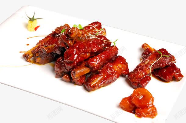 糖醋排骨png免抠素材_新图网 https://ixintu.com 传统美食 排骨 摄影 炒菜 热菜 糖醋 美食 肉 餐饮美食