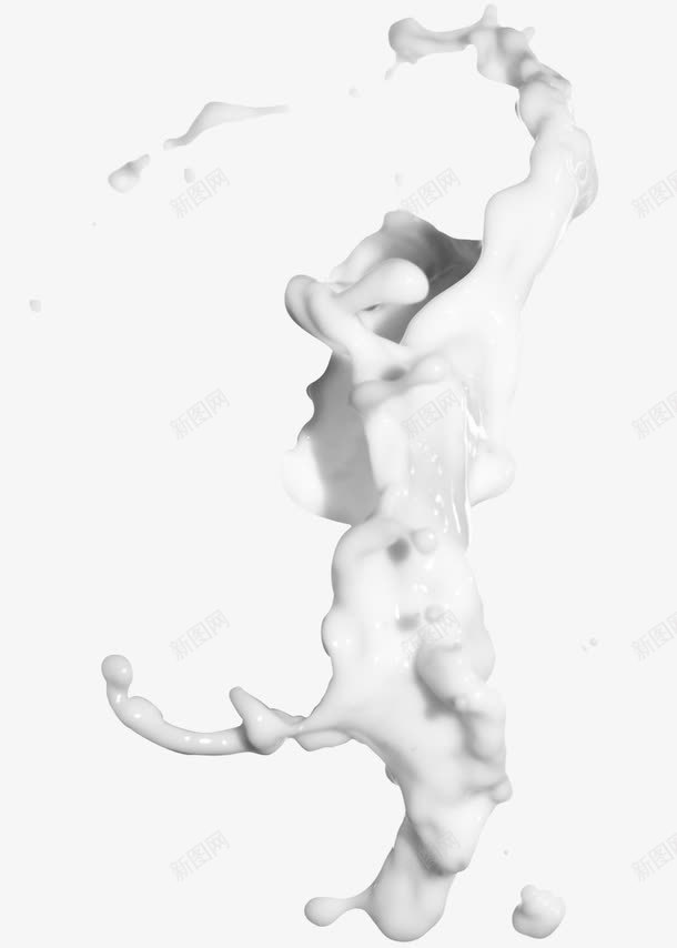 动感牛奶液体png免抠素材_新图网 https://ixintu.com 动感 动感牛奶液体 奶花 水柱 泼洒 泼溅 液体 牛奶 白色 诱人