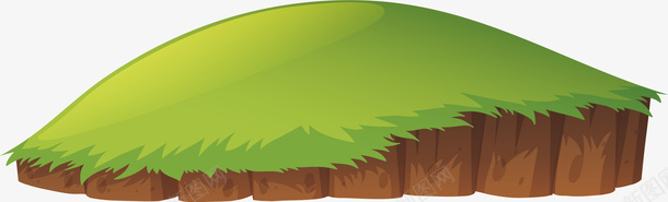 山坡上的草地矢量图ai免抠素材_新图网 https://ixintu.com 创意 卡通 商务 山坡 彩色 手绘 简约 草地 矢量图