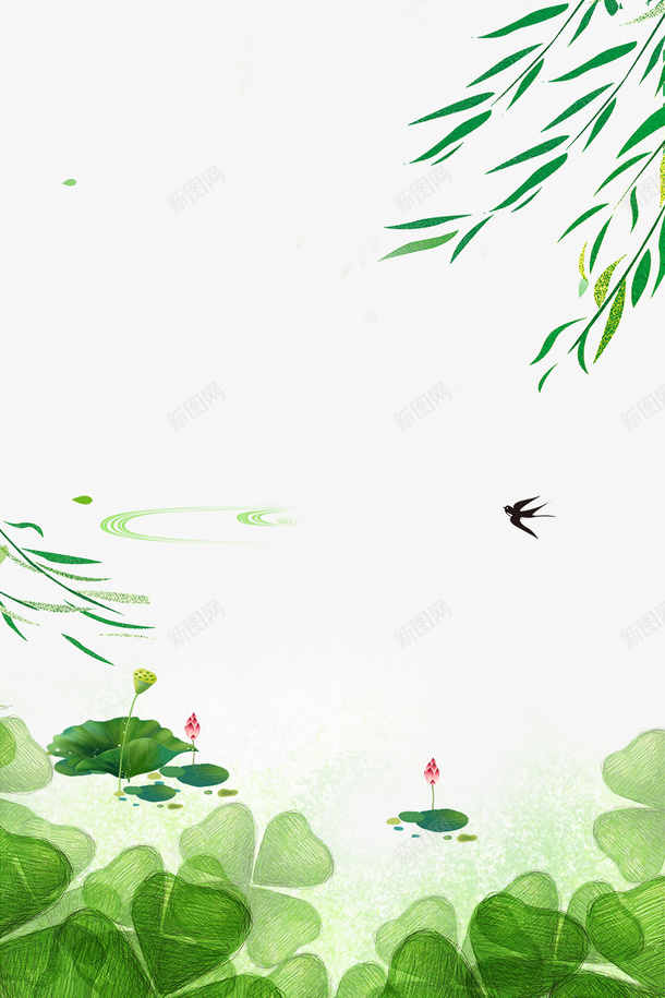 立春背景与边框创意png免抠素材_新图网 https://ixintu.com 二十四节气 免抠下载 小清新 春天 立春 背景与边框设计