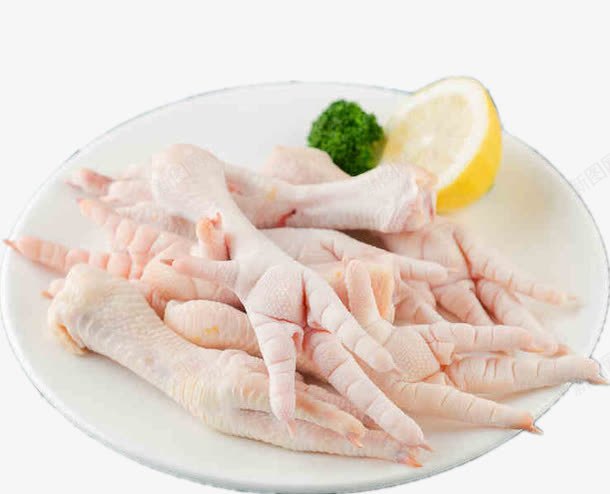 一盘鸡爪png免抠素材_新图网 https://ixintu.com 产品实物 冰鲜 新鲜 生鲜 食物 鸡爪