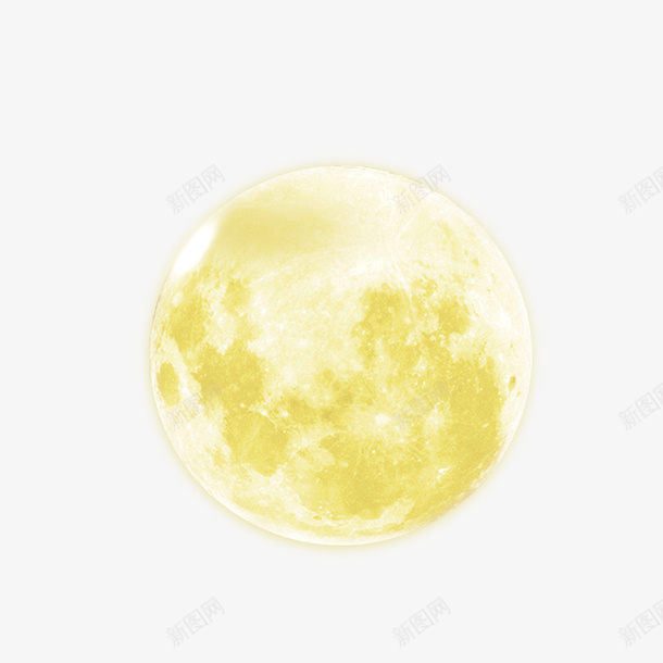 中秋佳节满月赏月元素png免抠素材_新图网 https://ixintu.com 中秋佳节 传统假日 传统文化 月光 月晕 满月 赏月