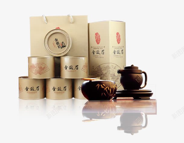 茶叶包装png免抠素材_新图网 https://ixintu.com 包装 茶具 茶叶