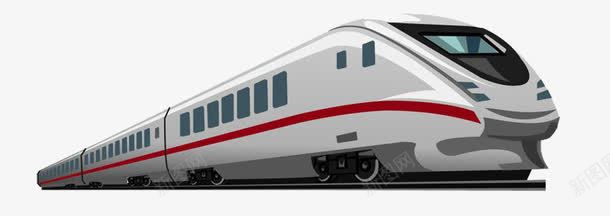 现代简约高铁列车图形png免抠素材_新图网 https://ixintu.com 专列 动车 和谐号 班列 运输 高铁