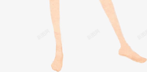 手绘可爱减肥女生png免抠素材_新图网 https://ixintu.com 减肥 可爱 女生