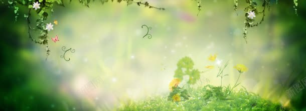 春天春意bannerjpg设计背景_新图网 https://ixintu.com banner 春天 春意